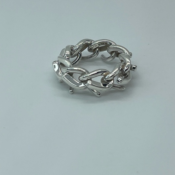 Tiffany & Co. Silver Link Ring - Picture 3 of 16